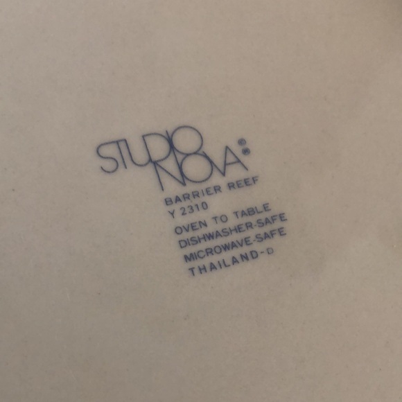 Studio Nova “Barrier Reef” Salad / Pasta Bowl - Picture 2 of 6